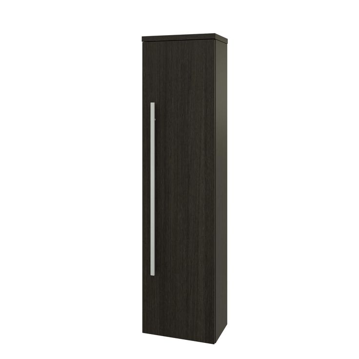 Seinäkaappi Harma Serena 351x250x1400mm, musta tammi