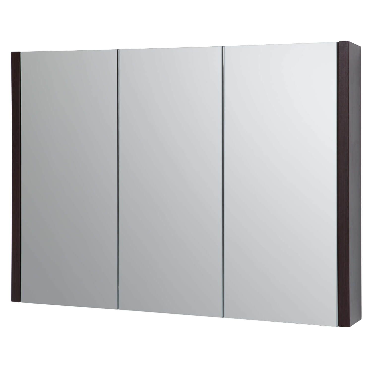 Peilikaappi Harma Serena 1000x120x650mm, musta tammi