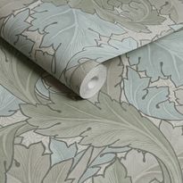 Tapetti William Morris At Home Acanthus, kasvi, ornamentti, non-woven, eri värejä