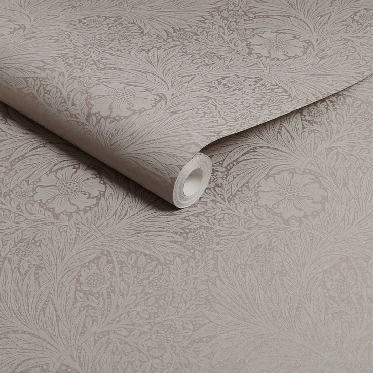 Tapetti William Morris At Home Marigold, kukka, kasvi, non-woven, eri värejä