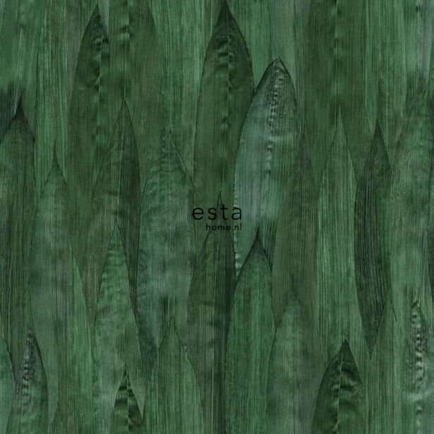Tapetti ESTA Jungle Fever 138988, 0.53x10.05m, non-woven, vihreä