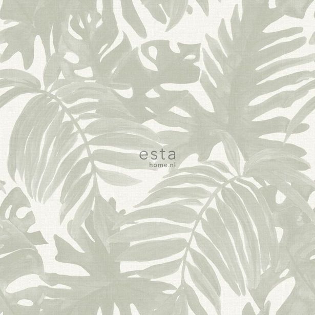 Tapetti ESTA Jungle Fever 138989, 0.53x10.05m, non-woven, vihreä/beige
