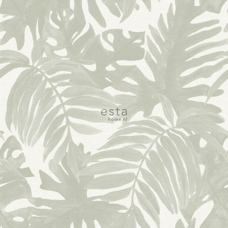 Tapetti ESTA Jungle Fever 138989, 0.53x10.05m, non-woven, vihreä/beige