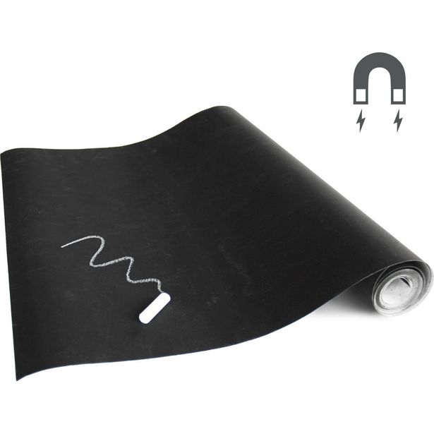 Magneettinen liitutaulutapetti Esta Scandi Cool 155001, 0.53x3m, musta