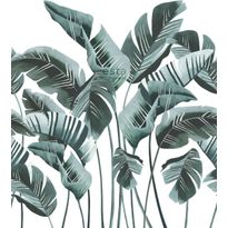 Tapetti ESTA Jungle Fever 158898, 1.86x2.79m, non-woven, vihreä/valkoinen