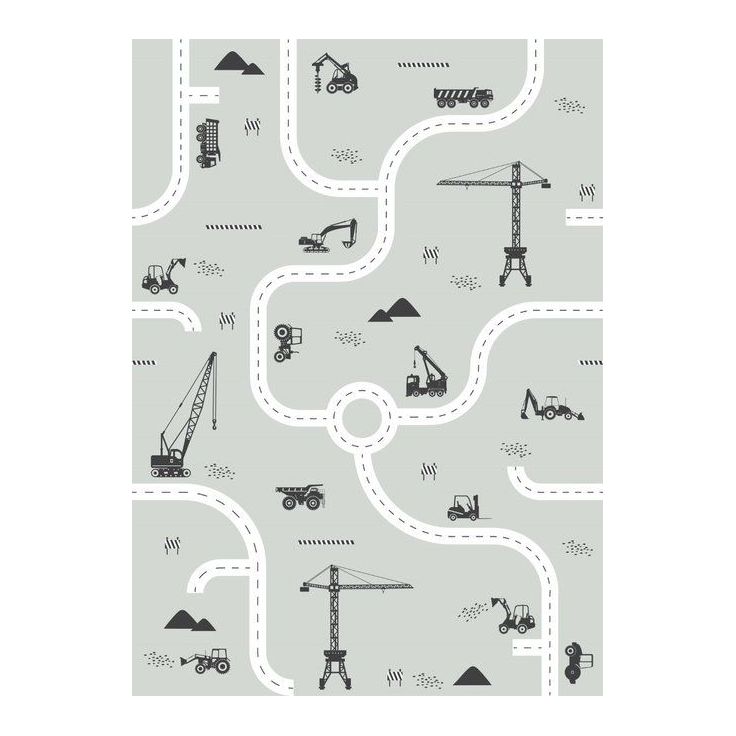 Lastenhuoneen tapetti Forest Friends 159058, jatkettava, 2m x 2.79m
