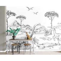 Kuvatapetti Esta Forest Friends 159063, jatkettava, 3m x 2.79m