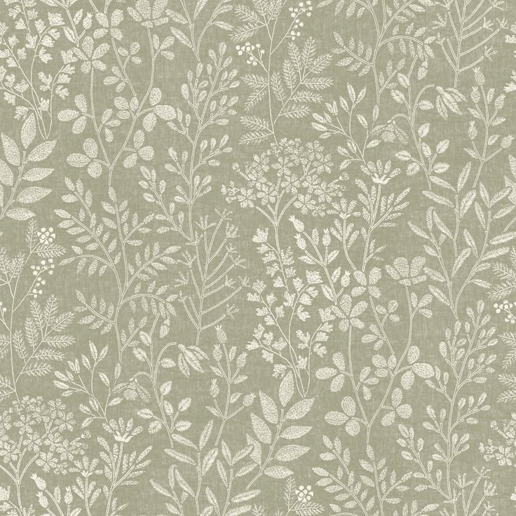 Tapetti Grandeco Karuna 205001-205003, kasvi, kukka, non-woven, vinyylipinta, eri värejä