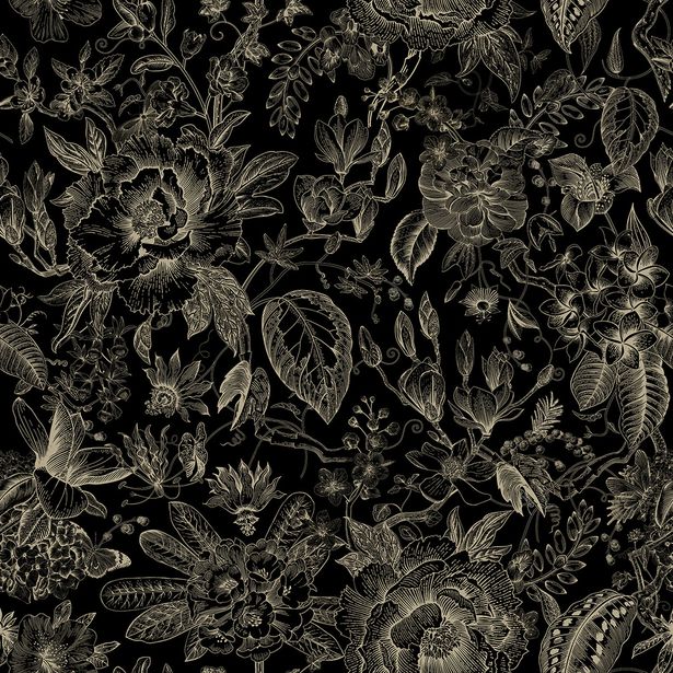 Tapetti Marburg Glööckler Pompöös Provence 35615-35617, kukka, kasvi