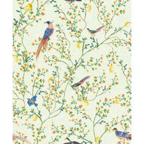 Tapetti Marburg Glööckler Pompöös Provence 35621-35624, lintu, kukka