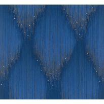 Tapetti Marburg Papis Loveday Fashion Icon 35886, 0.70x10, m, graafinen/geometrinen, non-woven, sininen, Verkkokaupan poistotuote