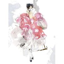 Kuvatapetti Marburg Papis Loveday Fashion Icon 35898, 1.98x2.70m, kukka, non-woven, roosa