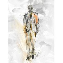 Kuvatapetti Marburg Papis Loveday Fashion Icon 35899, 1.98x2.70m, non-woven, beige