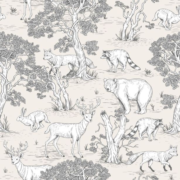 Tapetti Kids Walls 45809, vinyylipinta, beige
