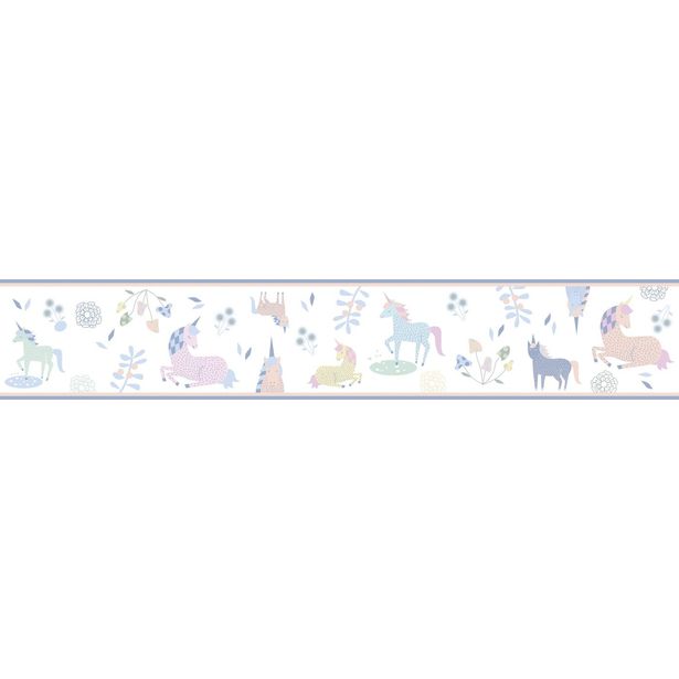 Boordi Kids Walls 45824, vinyylipinta, 0.18x5m, monivärinen