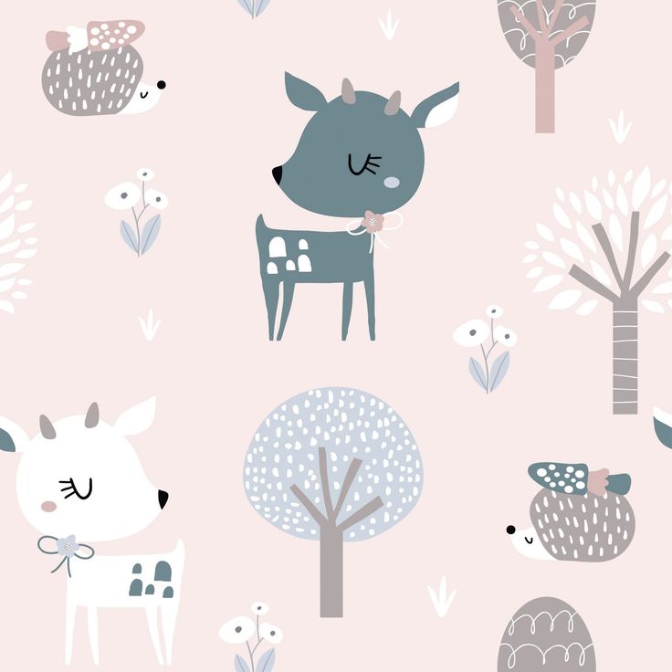 Lastenhuoneen tapetti Kids Walls 45836, vinyylipinta, vaaleanpunainen