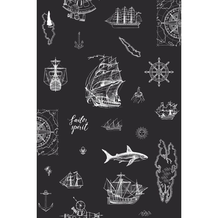 Tapetti Kids Walls 45842, vinyylipinta, musta