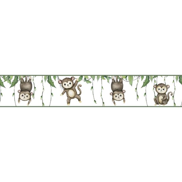 Boordi Kids Walls 45854, vinyylipinta, 0.18x5m, ruskea