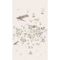 Tapetti Kids Walls 45856, vinyylipinta, 1.59x2.7m, beige