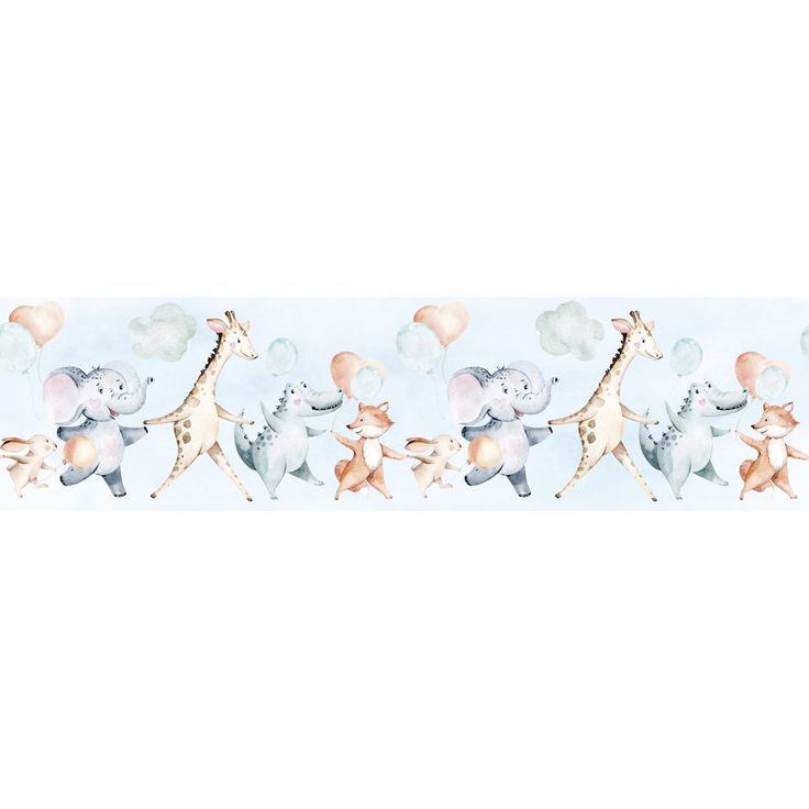 Lastenhuoneen tapetti Kids Walls 45864, vinyylipinta, 0.27x5m, sininen