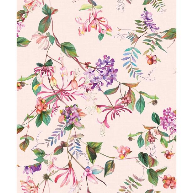 Tapetti Flora köynnös vinyylipinta