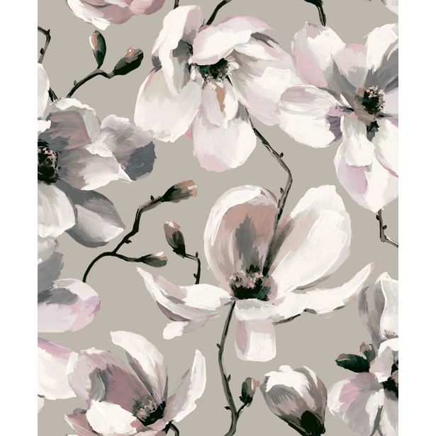 Tapetti Flora Magnolia vinyylipinta