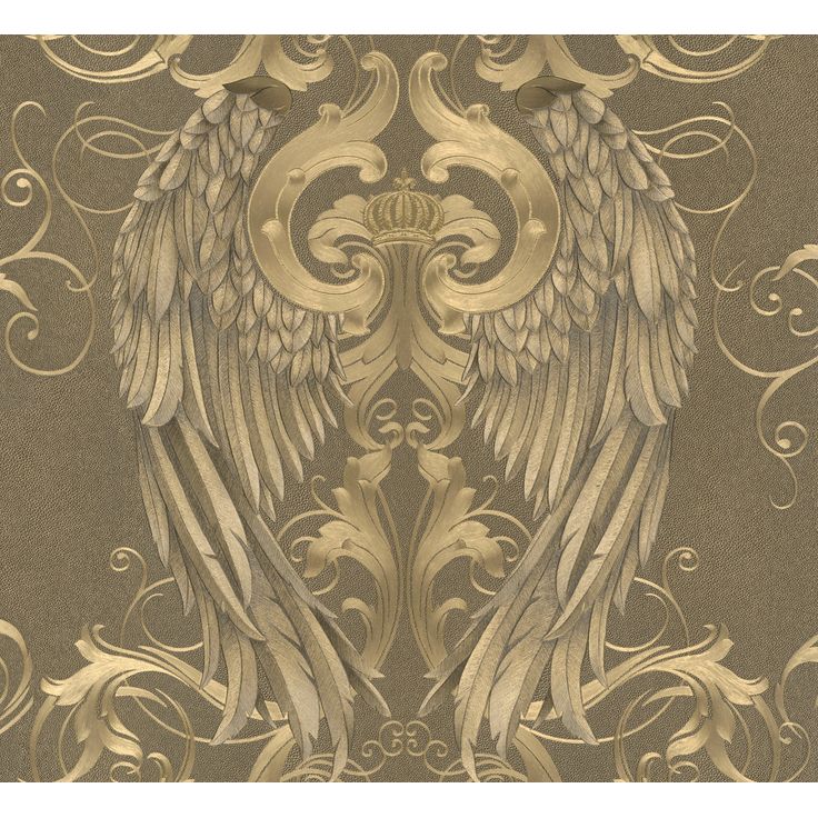 Vanhanajan tapetti Marburg Glööckler Pompöös Provence 52540, 0.70x10.05m, ornamentti, kulta