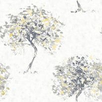 Tapetti Tapetit.fi Kaleidoscope Beacon Fell Yellow/Grey 90650