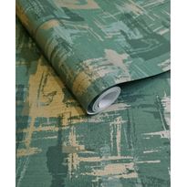 Tapetti Holden Decor The Lost Garden 91581, graafinen/geometrinen, non-woven, vihreä