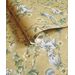 Tapetti Holden Decor The Lost Garden 91622, lintu, kukka, non-woven, keltainen