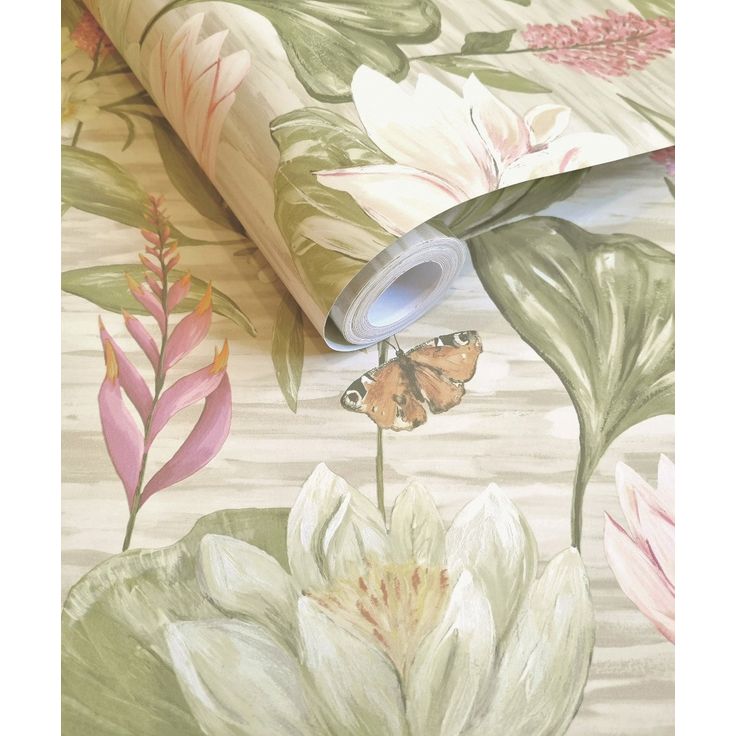 Tapetti Holden Decor The Lost Garden 91640-91642, kukka, kasvi, non-woven, eri värejä
