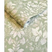Tapetti Holden Decor The Lost Garden 91691, kasvi, non-woven, vihreä
