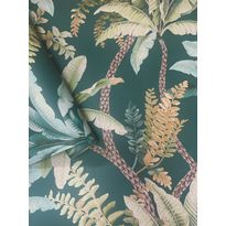 Tapetti Holden Decor Journey to the East 91821, viidakko, vihreä