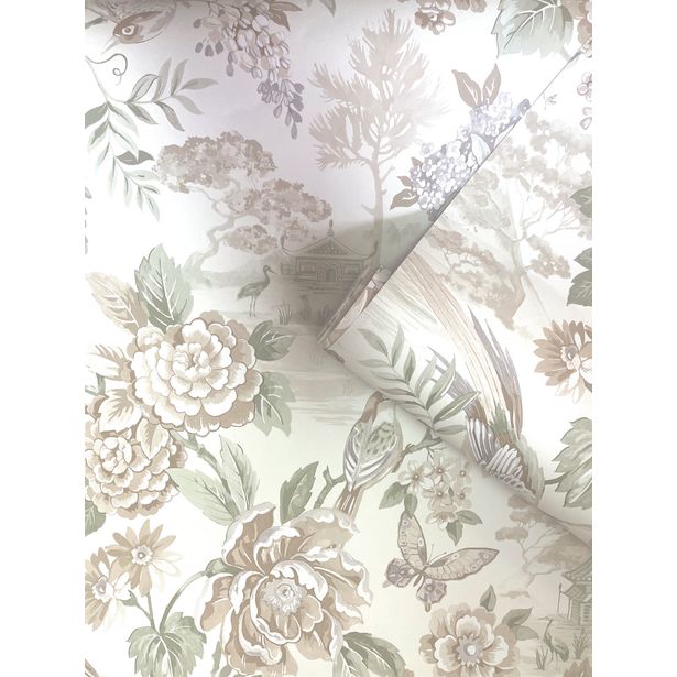 Tapetti Holden Decor Journey to the East 91830-91833, kukka, kasvi