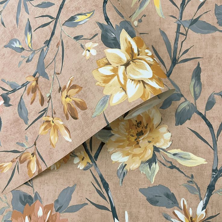 Tapetti Holden Decor Journey to the East 91850-91854, kukka, kasvi