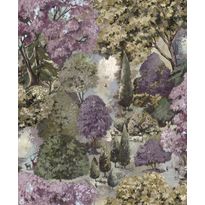 Metsätapetti Holden Decor Tales of the Manor 91950, violetti