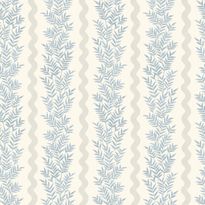 Tapetti Holden Decor Tales of the Manor 91981, kasvi, raita, sininen