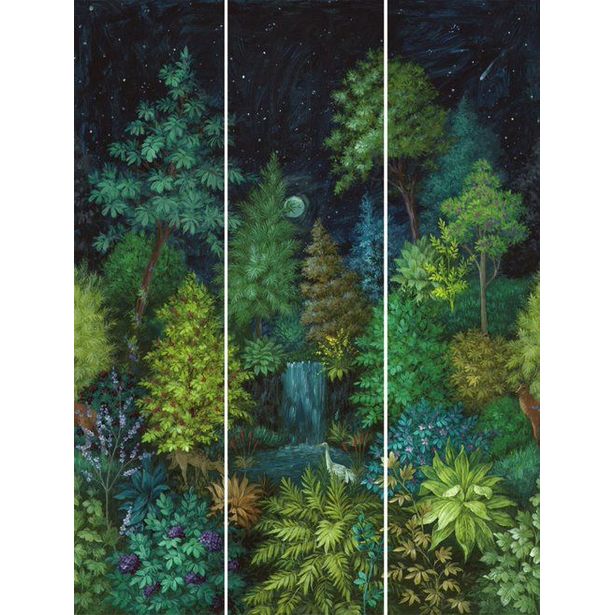 Paneelitapetti Cascading Gardens 99356, 2.5m x 2.8m