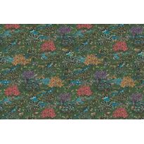 Kuvatapetti Holden Decor Journey to the East 99510, 2.12x2.8m, eläin, kasvi, vihreä