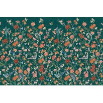 Kuvatapetti Holden Decor Journey to the East 99511, 2.12x2.8m, kukka, lintu, vihreä