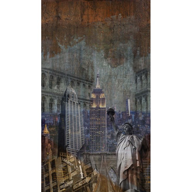 Kuvatapetti One Roll One Motif NY City, 1.59x2.80m, non-woven 