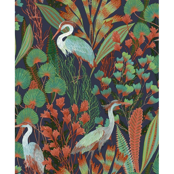 Tapetti Ciara Tropical Cranes