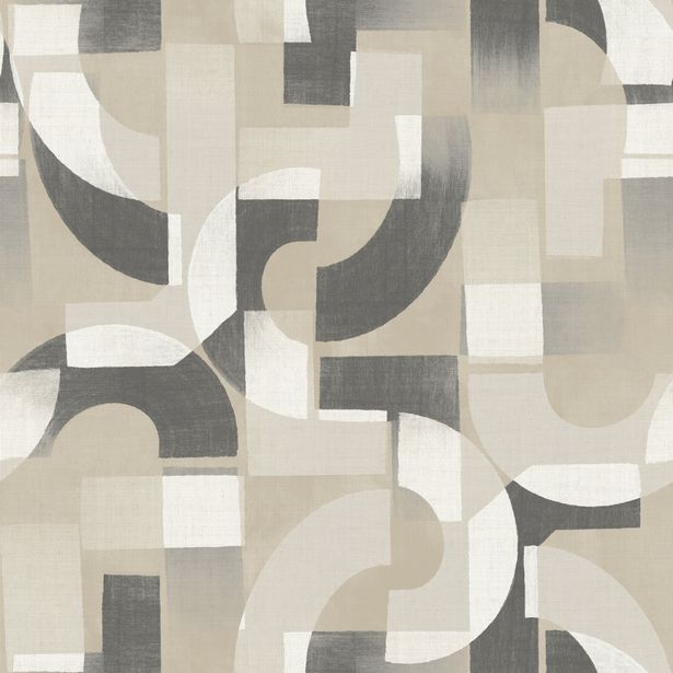 Tapetti Grandeco Karuna A76001-A76002, graafinen/geometrinen, non-woven, vinyylipinta, eri värejä