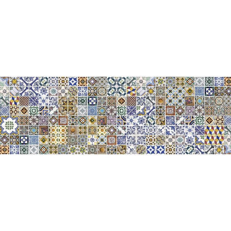 Välitilatarra Dimex Portugal Tiles, 180-350x60cm