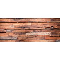 Kuvatapetti Dimex Wooden Wall, 375x150cm, ruskea, puukuosi