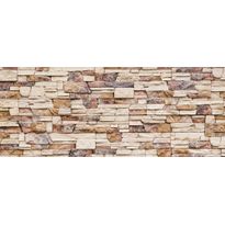 Kuvatapetti Dimex Stone Wall, 375x150cm, ruskea, kivikuosi
