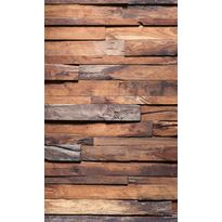 Kuvatapetti Dimex Wooden Wall, 150x250cm, ruskea, puukuosi