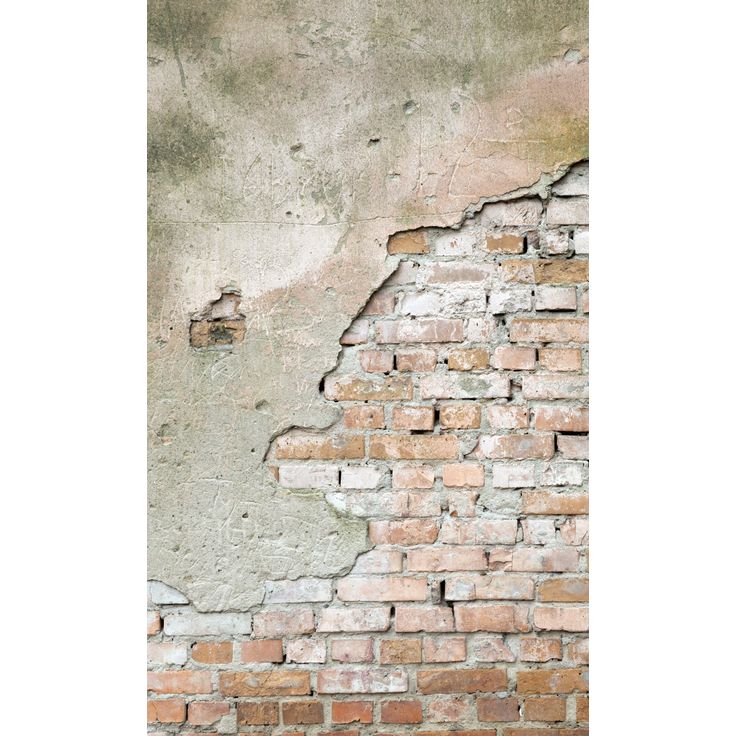Kuvatapetti Dimex Grunge Wall, 150x250cm, tiiliseinä