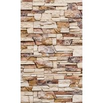 Kuvatapetti Dimex Stone Wall, 150x250cm, beige, kivikuosi