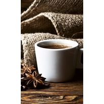 Kuvatapetti Dimex Cup Of Coffee, 150x250cm, ruskea